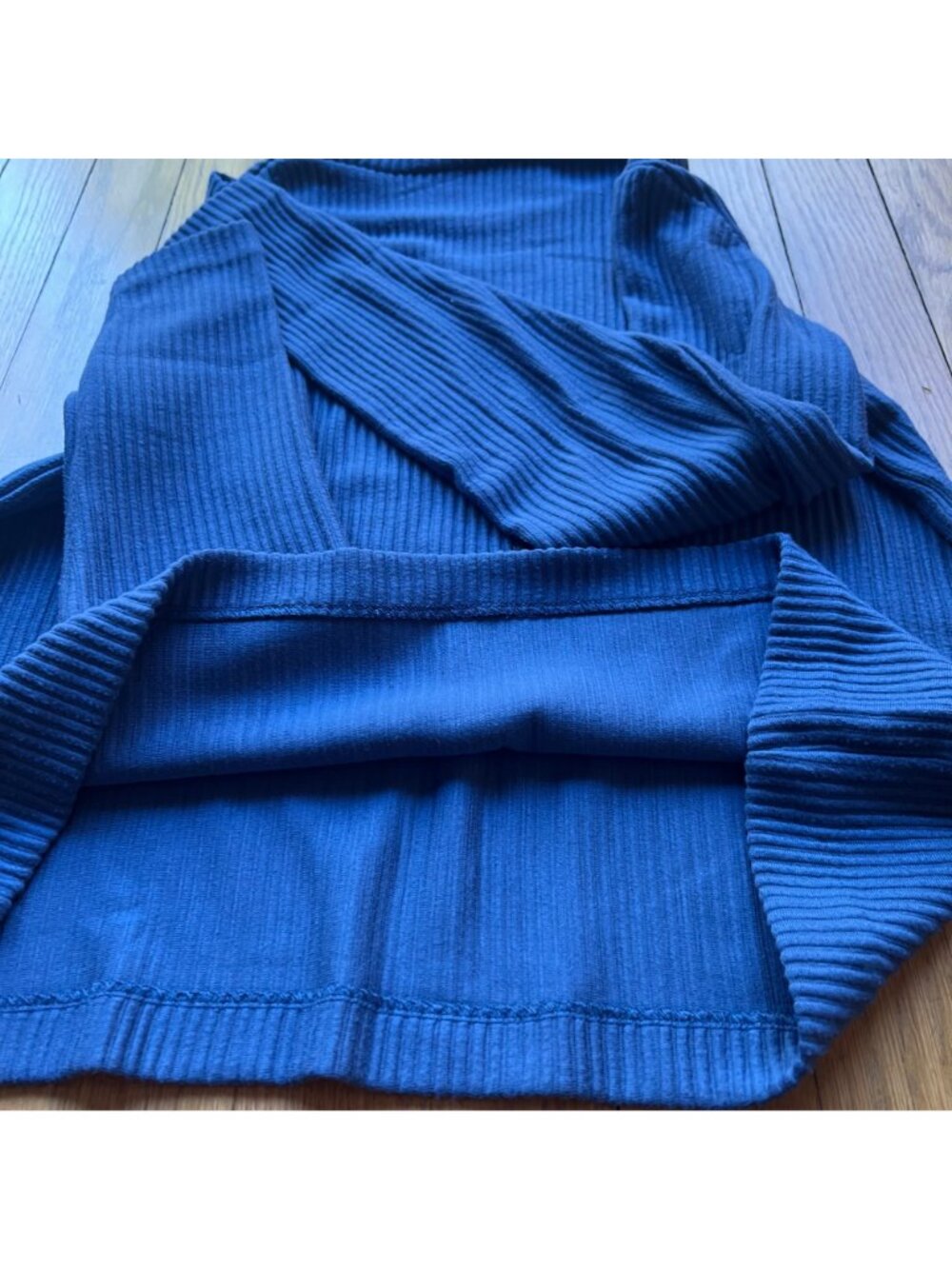 Club Monaco Size S Navy Blue Meredy Rib Knit Long Sleeve Turtleneck Sweater Top - Picture 14 of 14